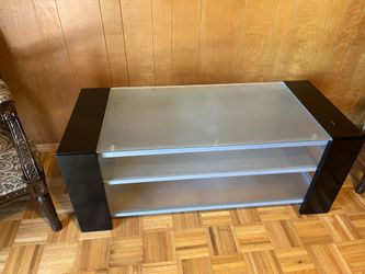 Modern Glass TV Stand / Media Console – 50" Wide