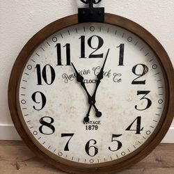 Large Wall Clock