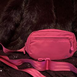 Hot pink Belt Bag 