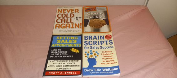 Books on sales- $5 per book