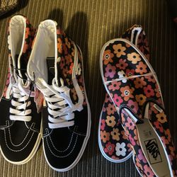 Vans Flower Black