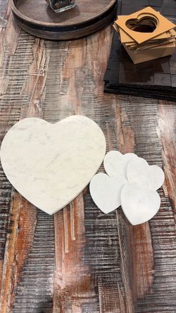 Marble Cheese Board & Coasters