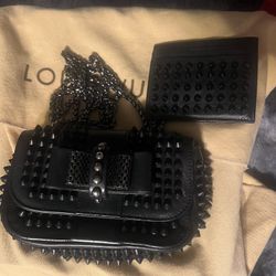 Christian Louboutin Bag With Small Card Wallet 