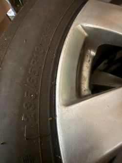 235/65R18 Tire on Alloy Wheel