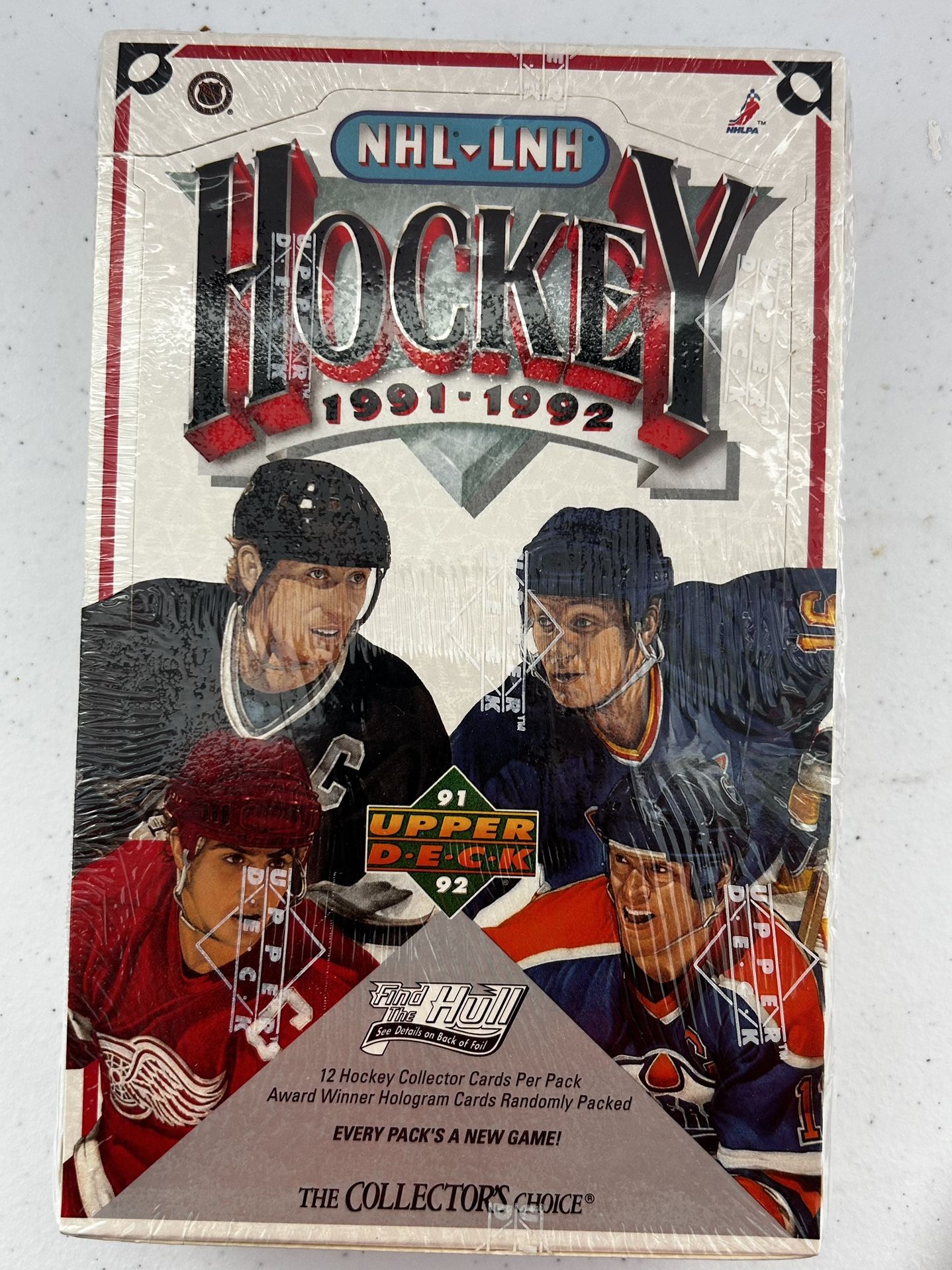 1991-92 Upper Deck NHL Hockey Factory Sealed Unopened Box - Find The Hull