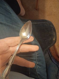 grapefruit spoon in the Strathmore pattern 