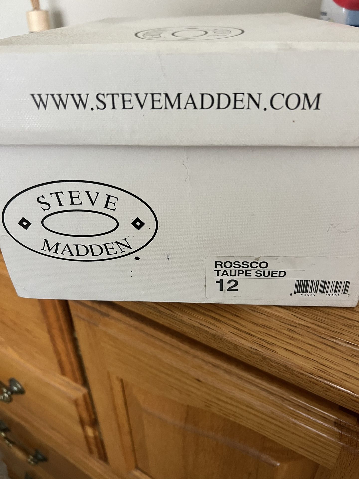 Steve Madden Rossco Taupe Suede Men’s Dress Shoe