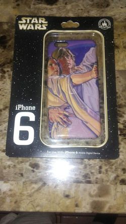 Star Wars iPhone 6 case authentic original Disney Parks item....Brand New!!