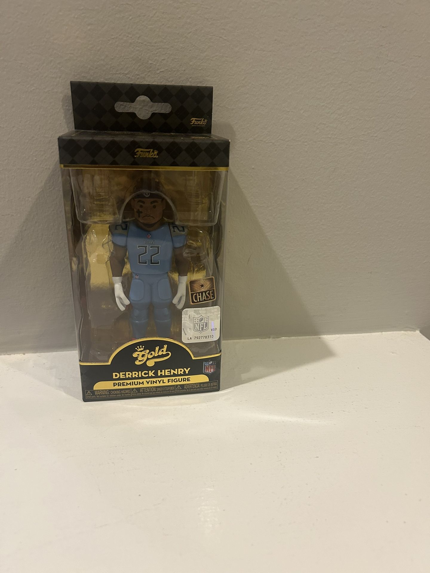 Funko Gold Derrick Henry (Tennessee Titans) 5" NFL *Mint* CHASE