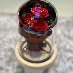 Flower Bouquet In Glass bottle 