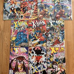 All Keys! Uncanny X-Men Marvel Comic Book Lot Mostly Copper Age 