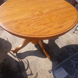 Wood Farmhouse Table 