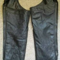 Leather Chaps and vests 
