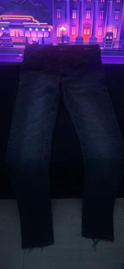 purple jeans