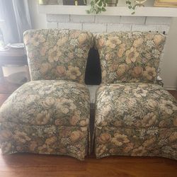 2 Accent Chairs 
