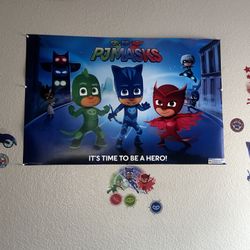 PJ Mask Room Decor 