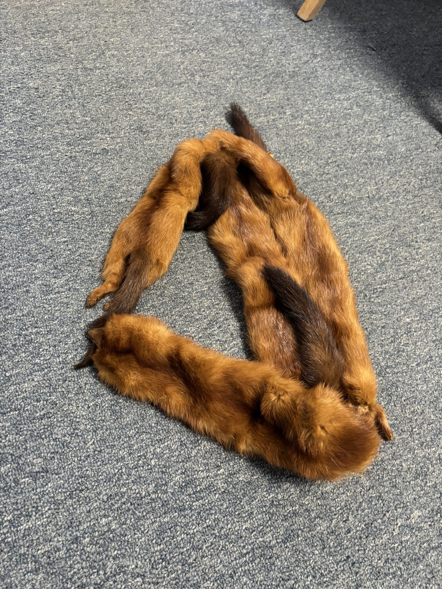 Vintage Fox Stole 4 Pelts