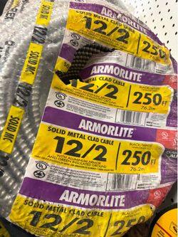 New MC Metal clad cable 12/2