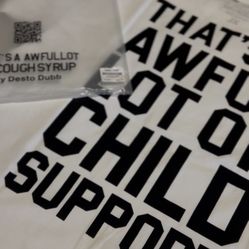 Awful lot of cough syrup shirt 