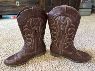Girls Size 3 Western Boots