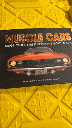 Muscle Cars Book Many See Pics Back