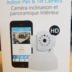 Indoor Pan & Tilt Live Video Camera