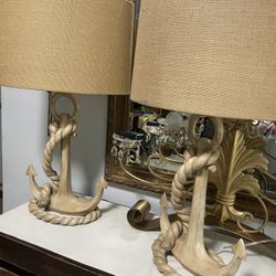 Two Beautiful Lamp With Shade 