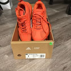 Karlie Kloss Adidas Sneakers Size 7 Orange Sneakers