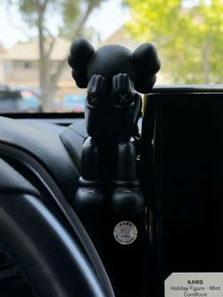 Black KAWS Companion Figure – Car Dashboard Decor / Collectible Art Toy