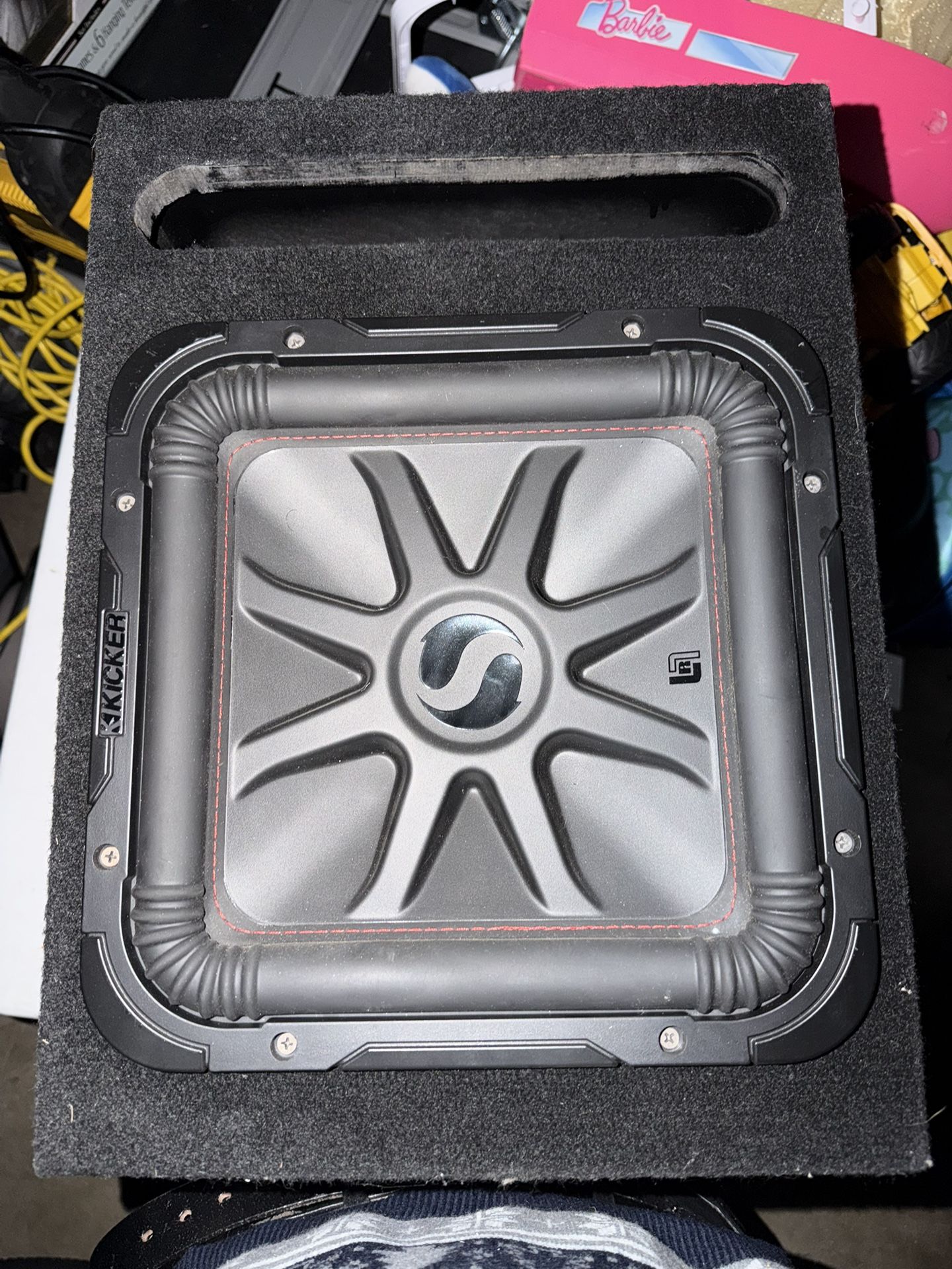 Kicker Box And Subwoofer For Sale
