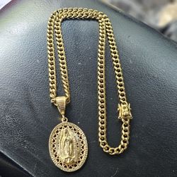 I Deliver I Ship 14k Gold Plated Chain 