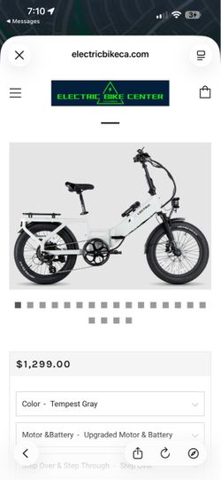 Lectric Folding Fat Tire Electric Bike
