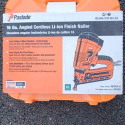 Paslode finish nailer 16ga cordless new carpentry 