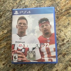 Madden 22 PS4. 