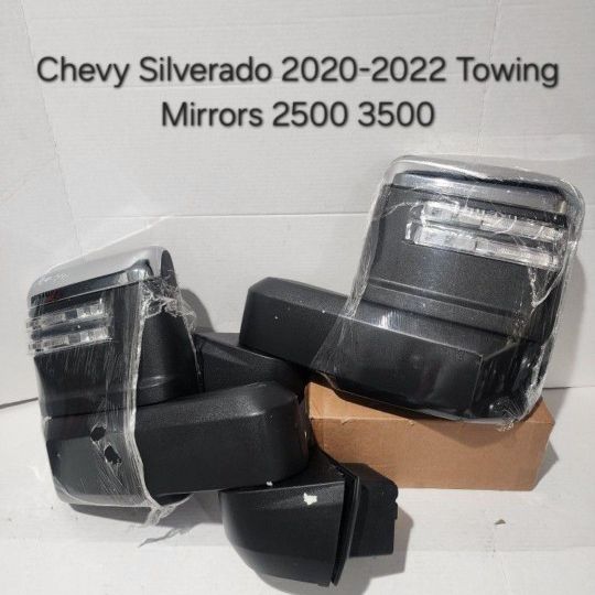 Chevy Silverado 2020-2022 Towing Mirrors 