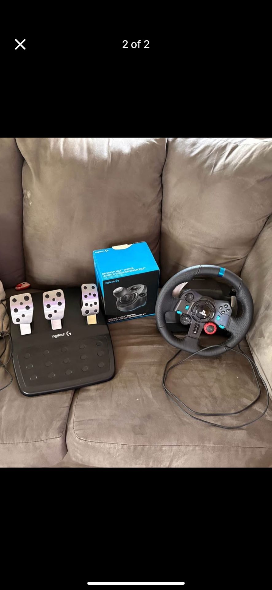 Logitech G29 With Pedals And Shifter