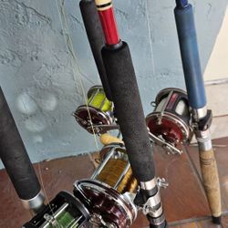 Penn Senators 6/0 5/0 With Penn Rods