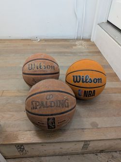 Wilson & Spalding Basketballs
