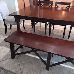 Dining Room Table Chairs Bench