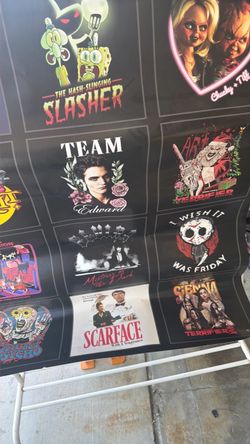 twilight Spirt Halloween poster Wednesday cute but psycho Scarface twilight
