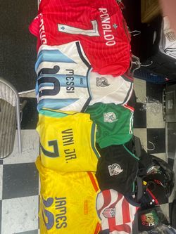 playeras de niños fútbol soccer  para  el mundial