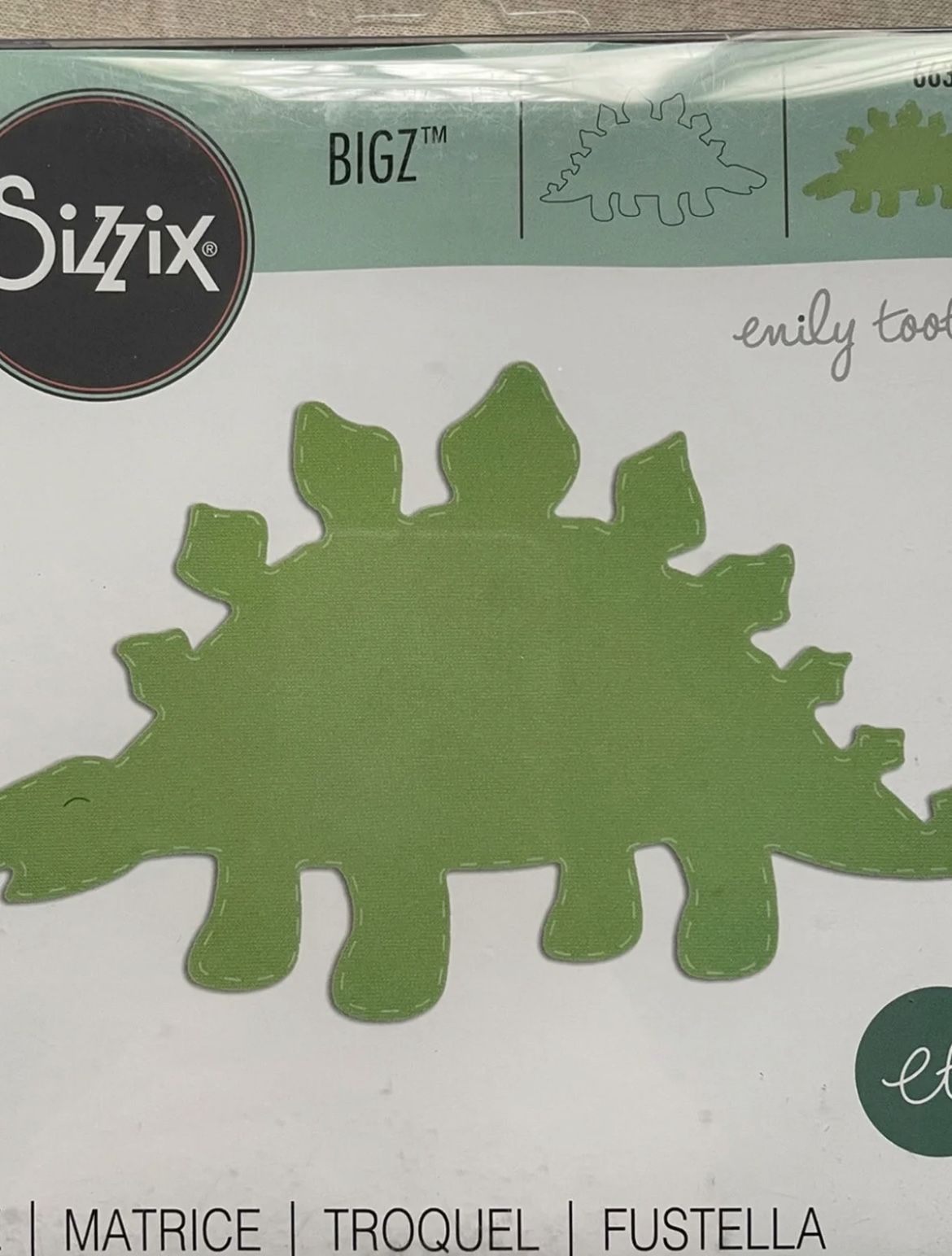 Sizzix 663333 Dinosaur BigZ Die New