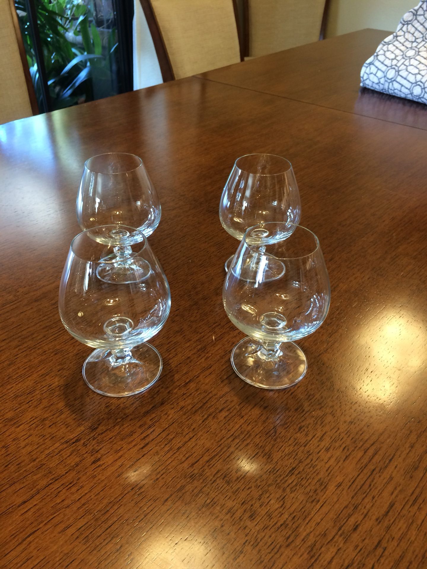 Brandi or tequila snifter glasses