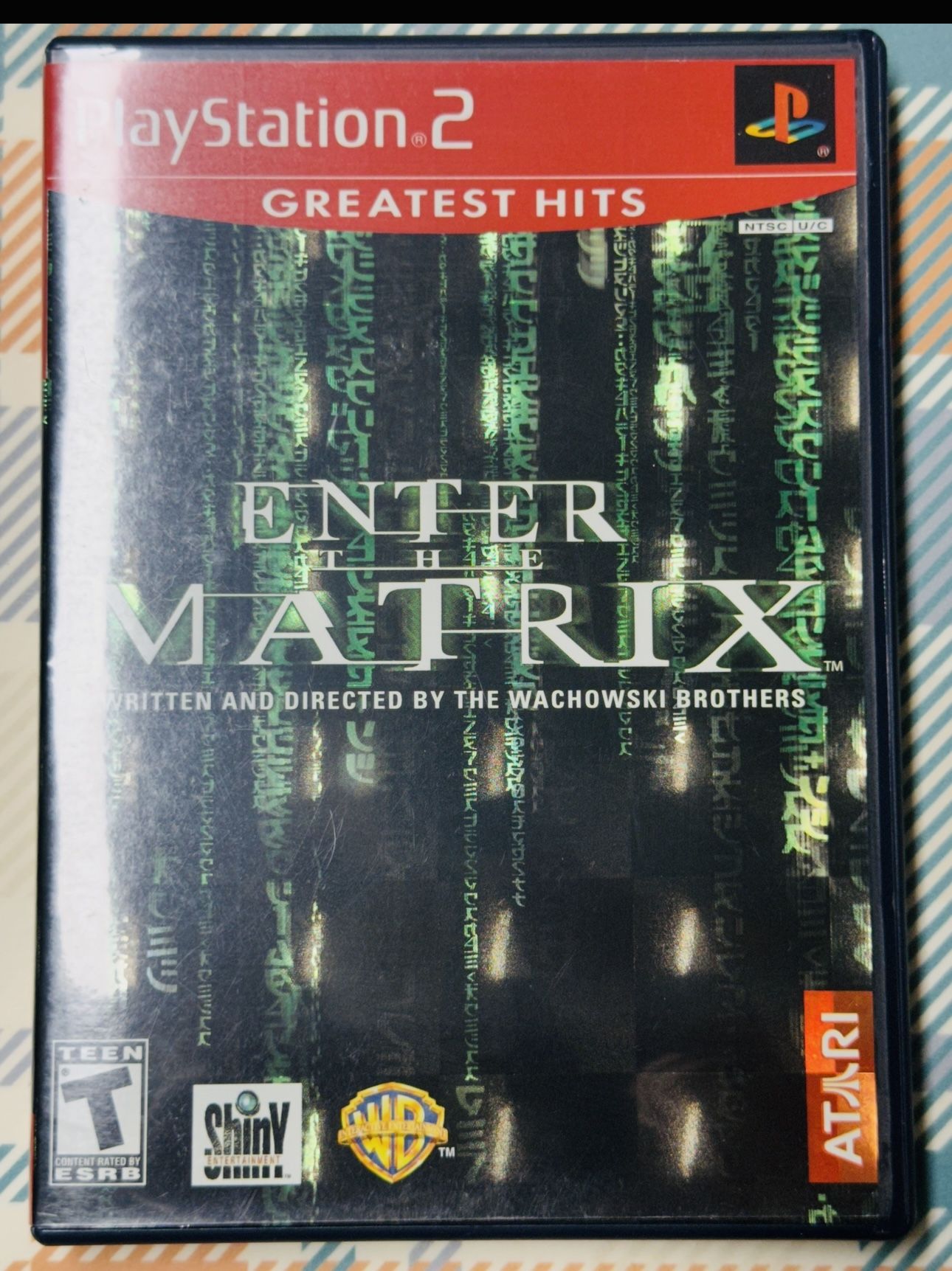 Enter The Matrix (Sony PlayStation 2, 2003) PS2 Complete with Manual Tested