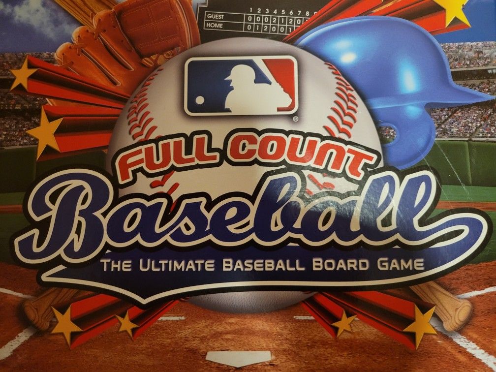 MLB Full Count Baseball Board Game