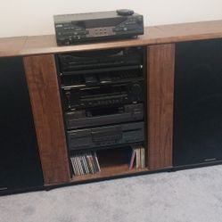 Kenwood Stereo System - Marantz Speakers 