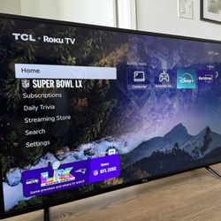55 Inch 4K HDR Roku Smart TV