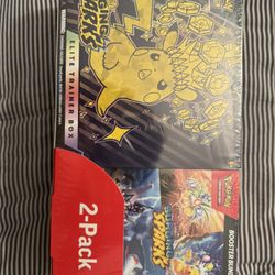 Pokémon Surging Sparks ETB + Booster Bundle 2 Pack