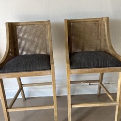 Cane Back Counter stools