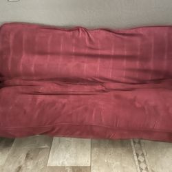 Full Size Futon Heavy Wood And Metal Frame